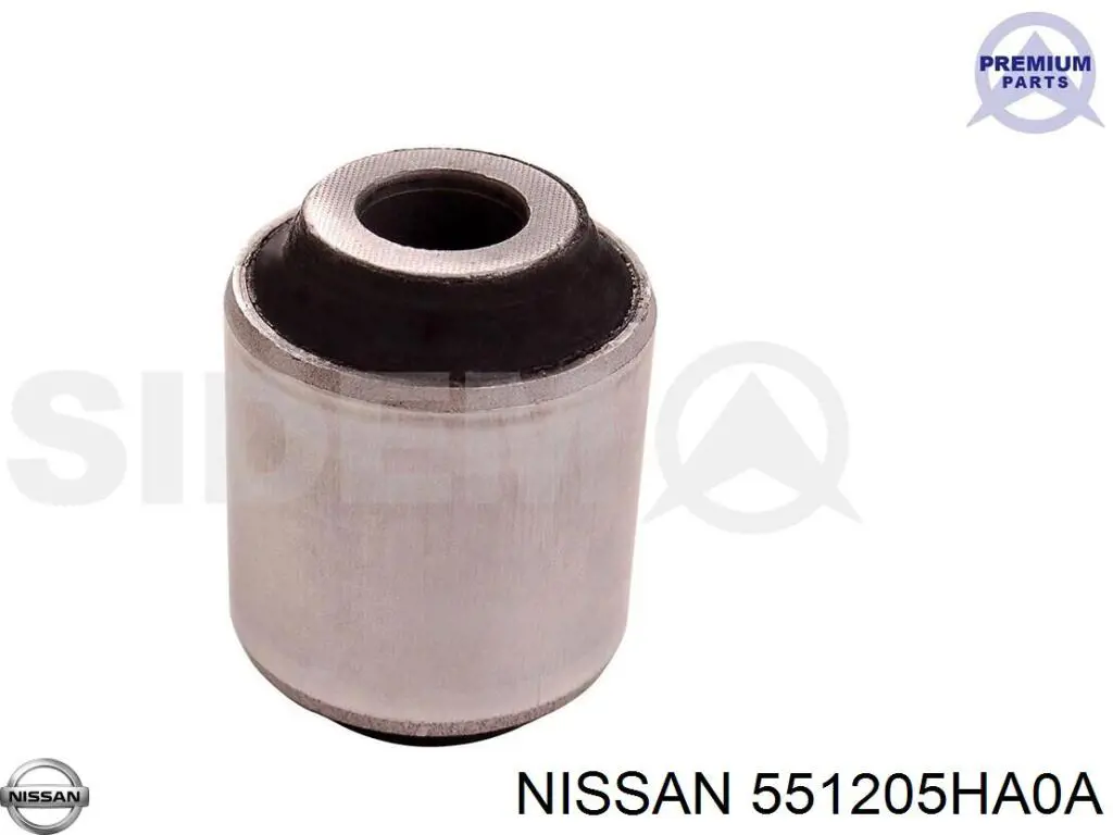 551205HA0A Nissan braço oscilante superior direito de suspensão traseira