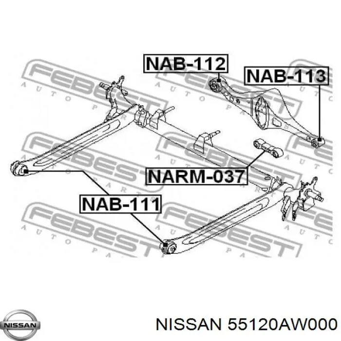 55120AW000 Nissan 