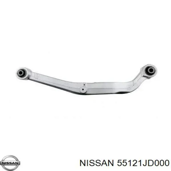 55121JD000 Nissan braço oscilante superior esquerdo de suspensão traseira