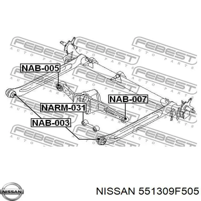 551309F505 Nissan 