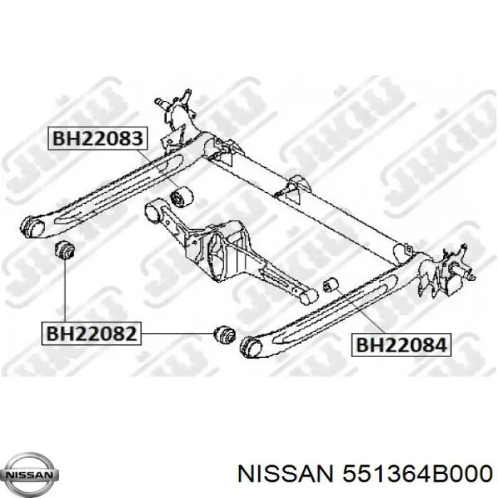  551364B000 Nissan