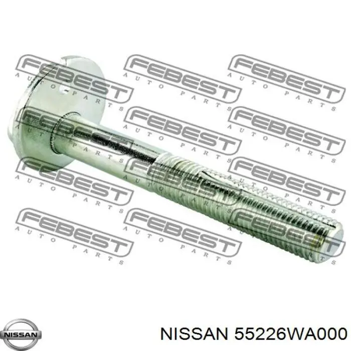 Болт заднего продольного рычага (развальный) Nissan/Infiniti 55226WA000 цена, от 10.85 USD