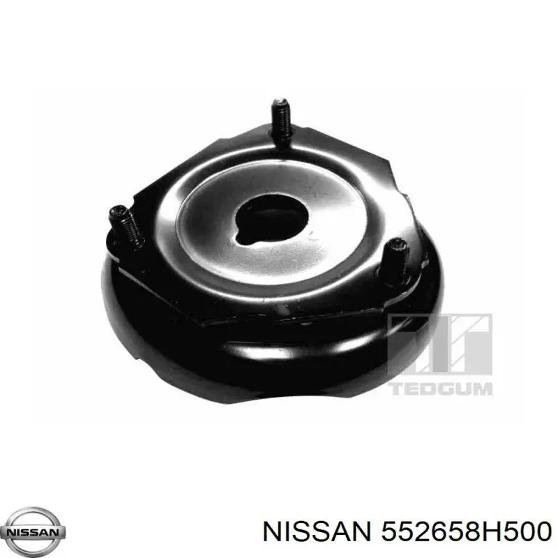 552658H500 Nissan suporte de amortecedor traseiro esquerdo