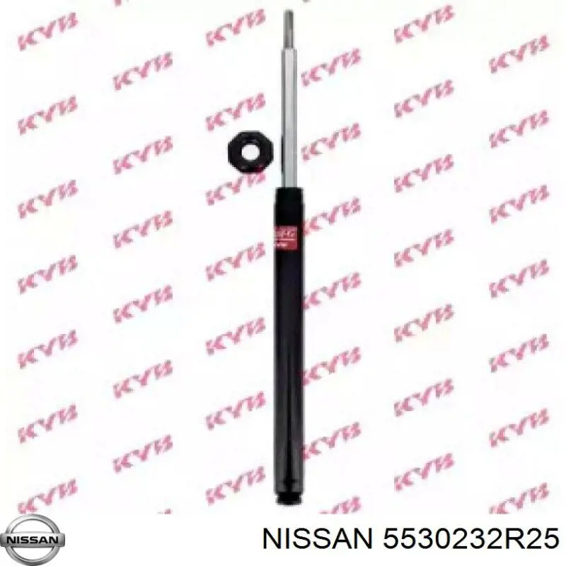 5530232R25 Nissan амортизатор задний