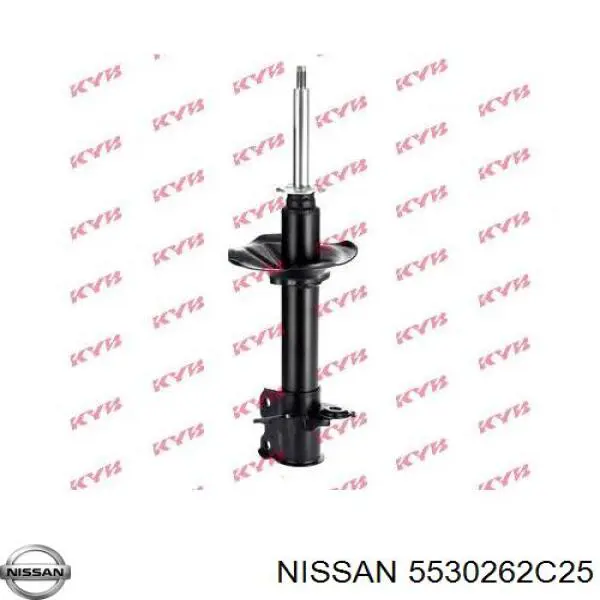 Амортизатор задний правый NISSAN 5530262C25