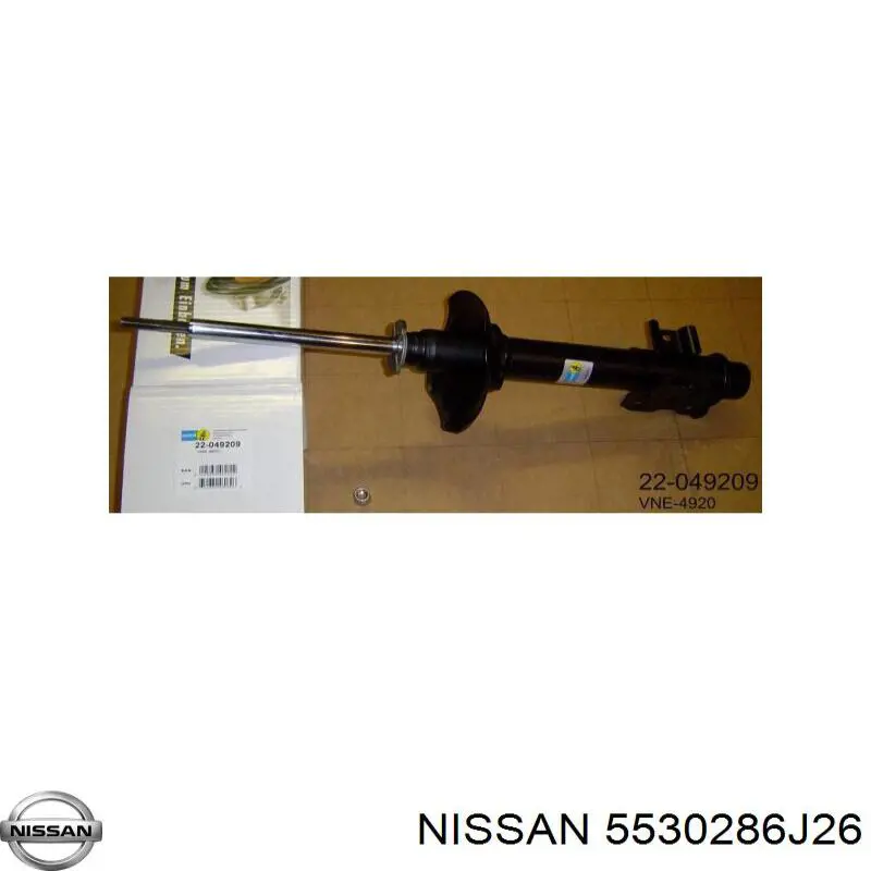 5530286J26 Nissan/Infiniti Стойка задняя правая