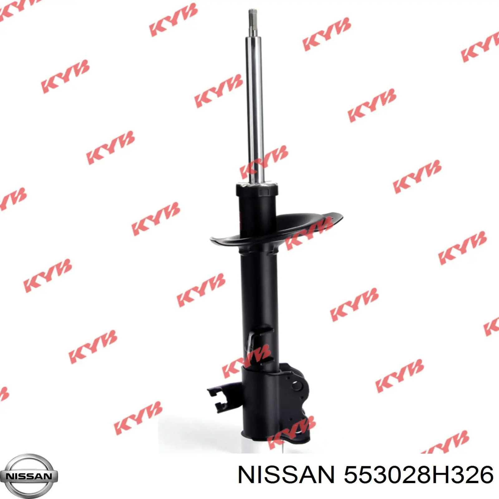 Амортизатор задний правый 553028H326 Nissan/Infiniti
