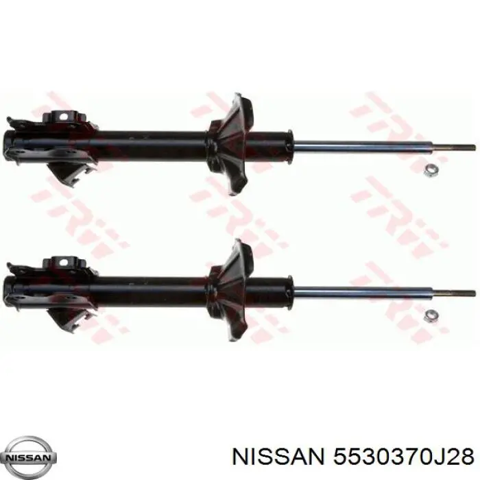 Амортизатор задний правый 5530370J28 Nissan