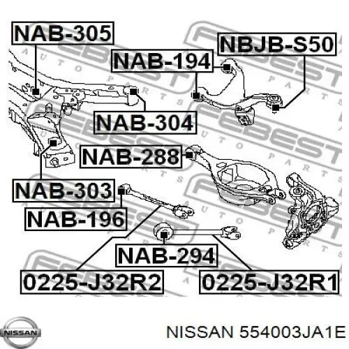 554003JA2A Nissan 