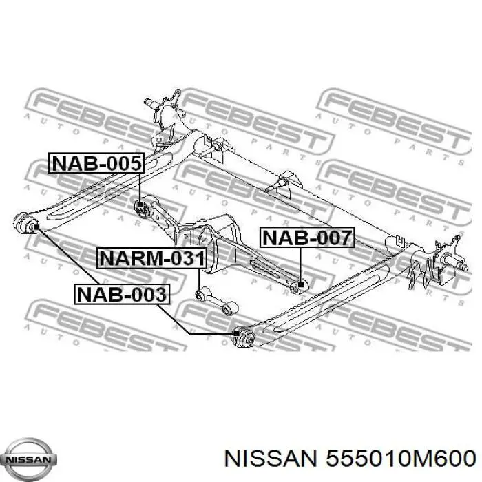 555010M600 Nissan 