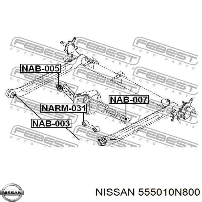555010N800 Nissan