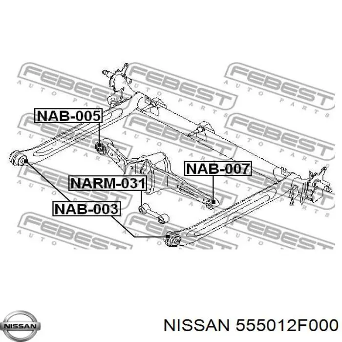 555012F000 Nissan