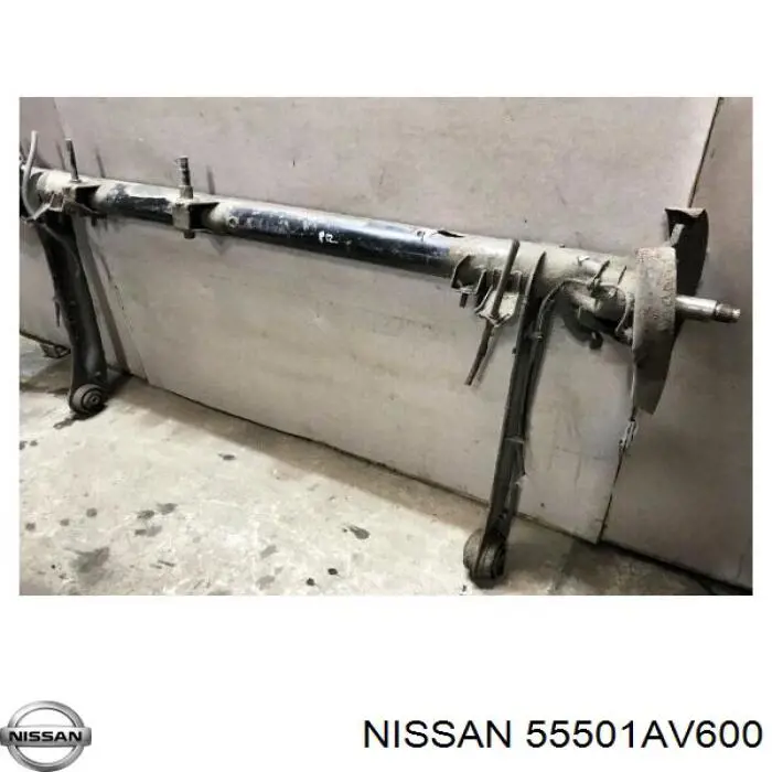 55501AV605 Nissan балка задней подвески (подрамник)
