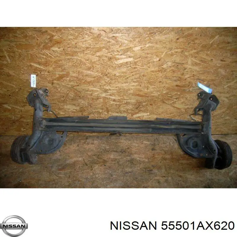55501AX620 Nissan балка задней подвески (подрамник)
