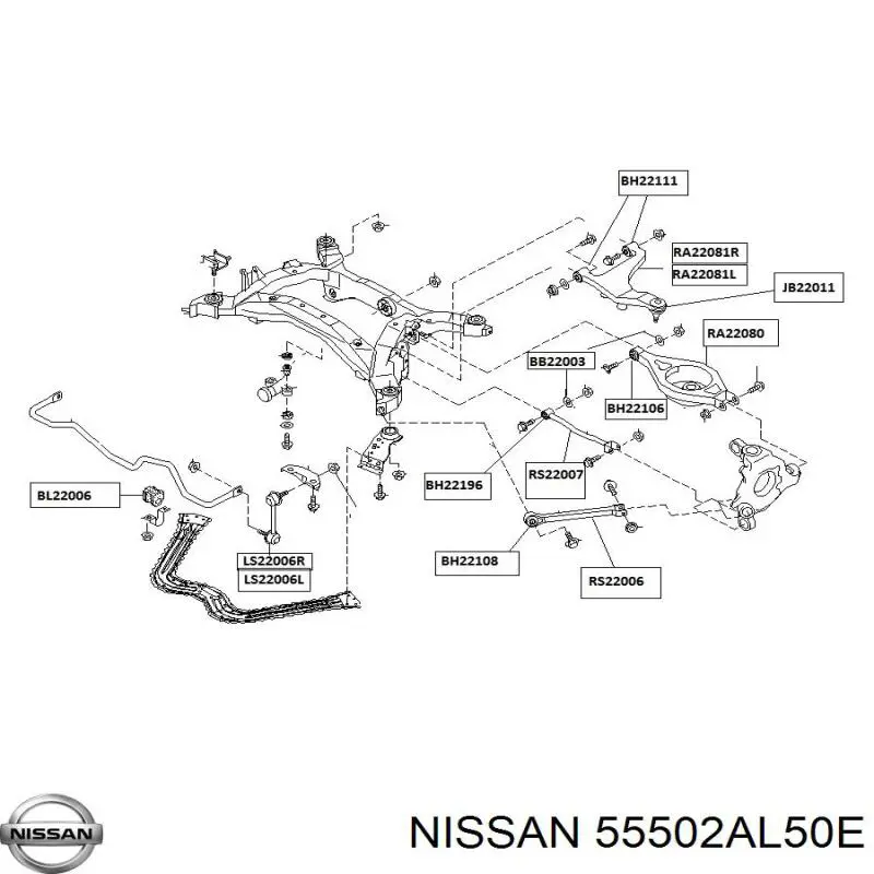  Nissan/Infiniti 55502AL50E цена, от 88.69 USD