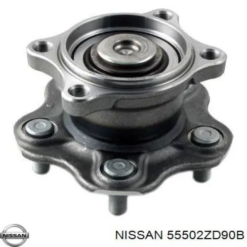 555028J000 Nissan/Infiniti Рычаг задней подвески нижний, левый