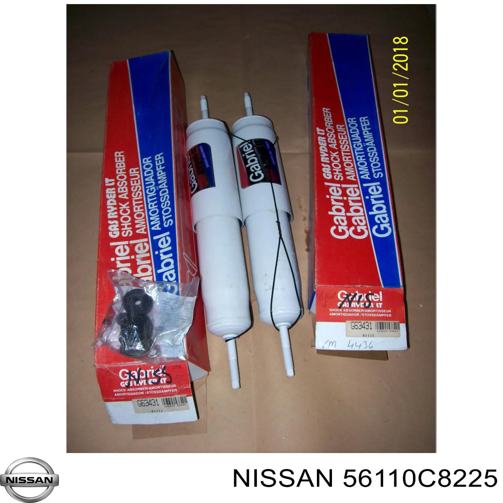 Стойка амортизатора передняя Nissan/Infiniti 56110C8225 цена, от 23.99 USD
