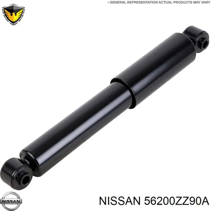 56200ZZ90A Nissan amortecedor traseiro