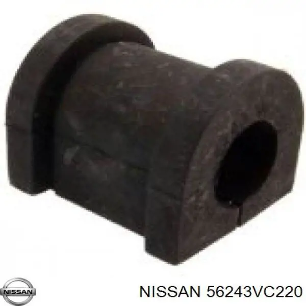 56243VC220 Nissan bucha de estabilizador traseiro