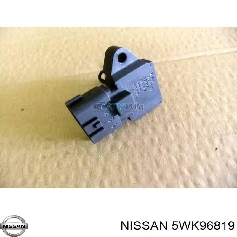 5WK96819 Nissan датчик давления во впускном коллекторе, map