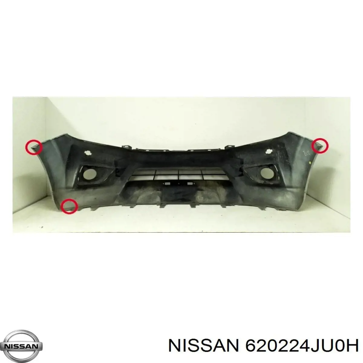 620224JU0H Nissan/Infiniti Бампер передний в сборе