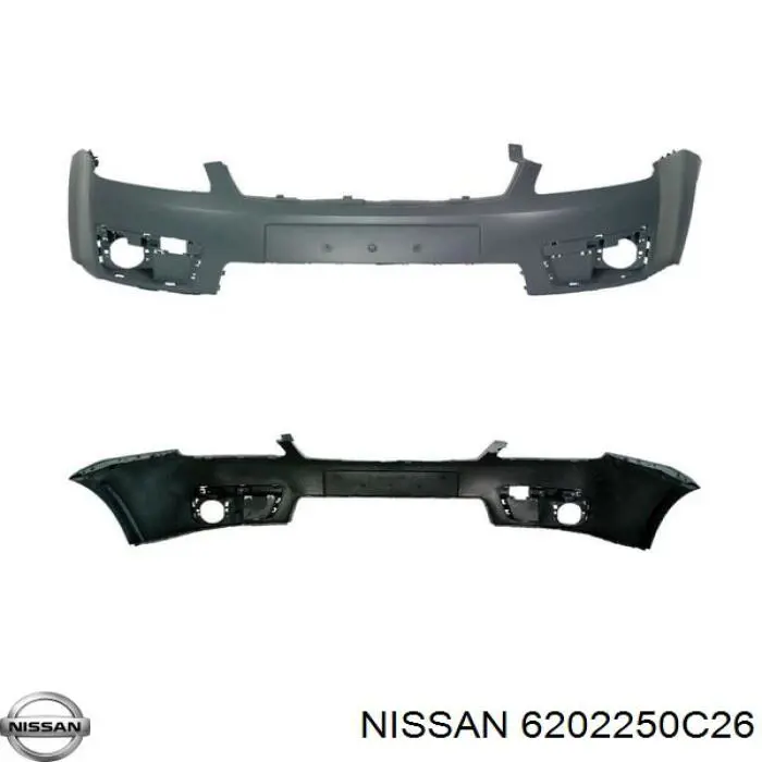 Бампер на авто Nissan Sunny III седан (N14) (1990 - 1995) цена, от 53.39 USD