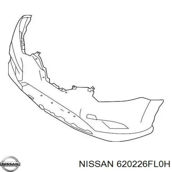 Бампер на авто Nissan/Infiniti 620226FL0H цена, от 133.34 USD