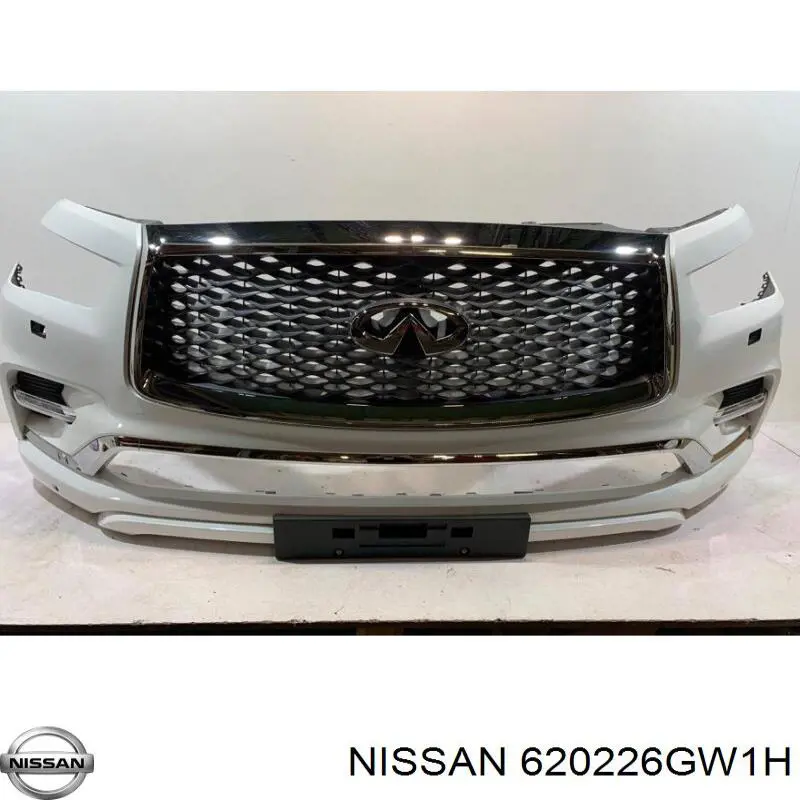 Купить 620226GW1H Nissan/Infiniti Буфер (бампер) передний