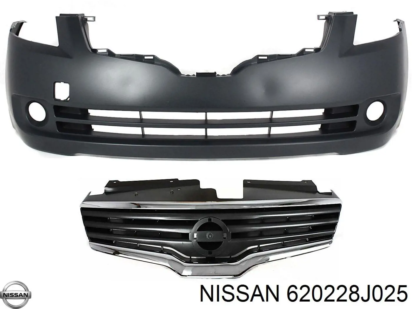 620228J025 Nissan передний бампер