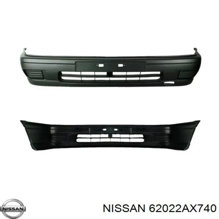 Бампер на авто Nissan/Infiniti 62022AX740 цена, от 48.37 USD