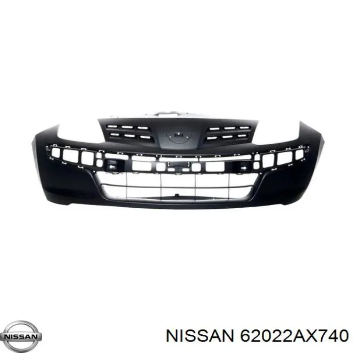 Купить 62022AX740 Nissan/Infiniti Буфер (бампер) передний