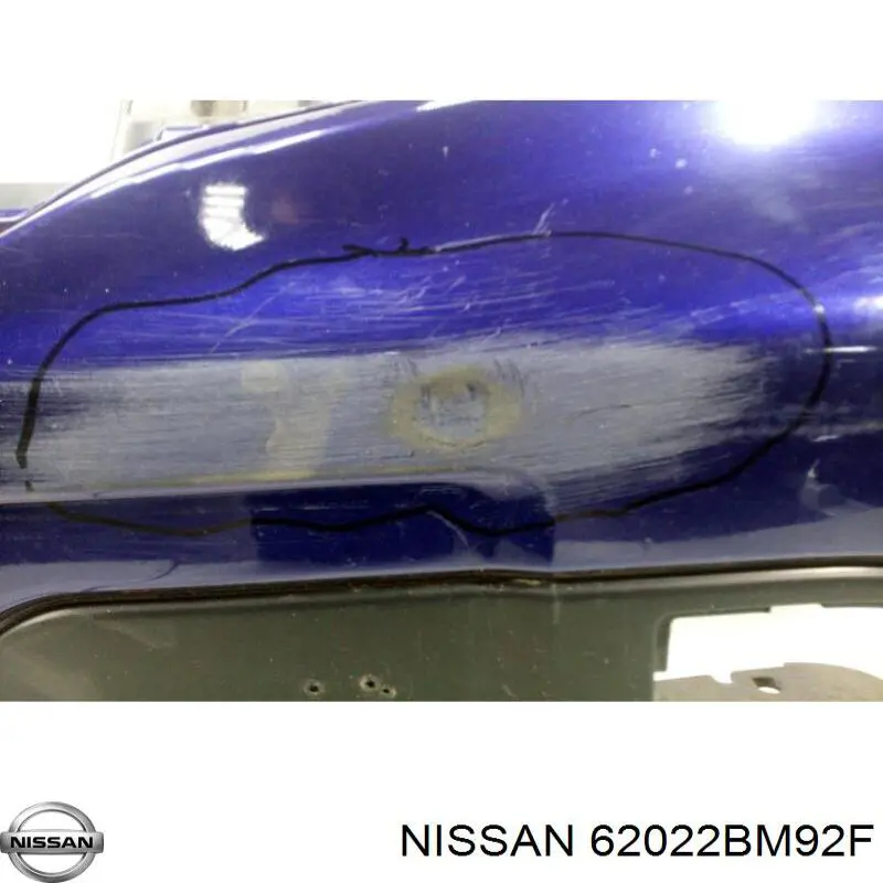 Купить 62022BM92F Nissan/Infiniti Буфер (бампер) передний
