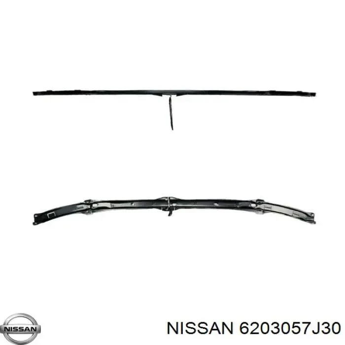 Усилитель переднего бампера  Starline KH1666940