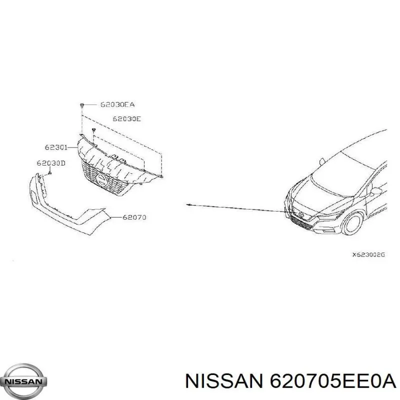 620705EE0A Nissan