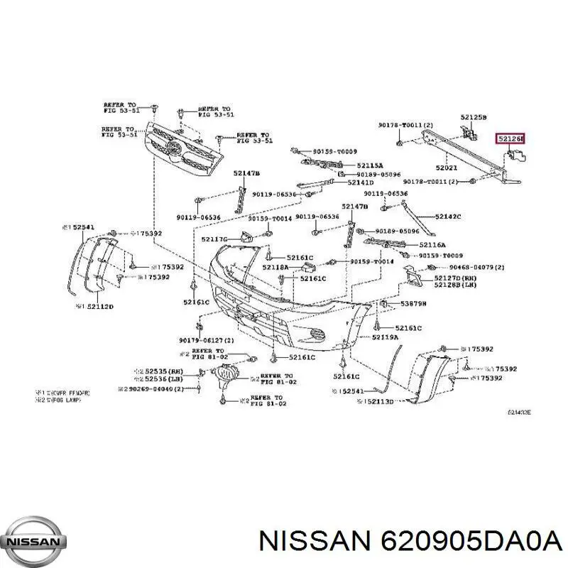 620905DA0A Nissan/Infiniti 