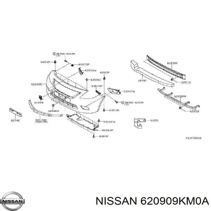 620909KM0A Nissan/Infiniti 