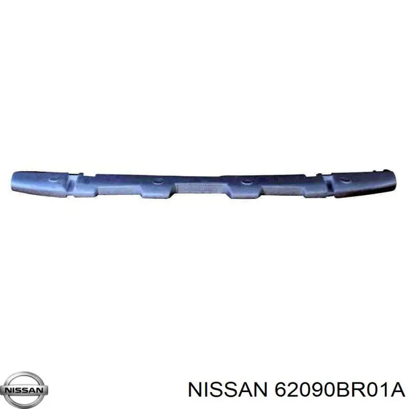 62090BR01A Nissan абсорбер (наполнитель бампера переднего)