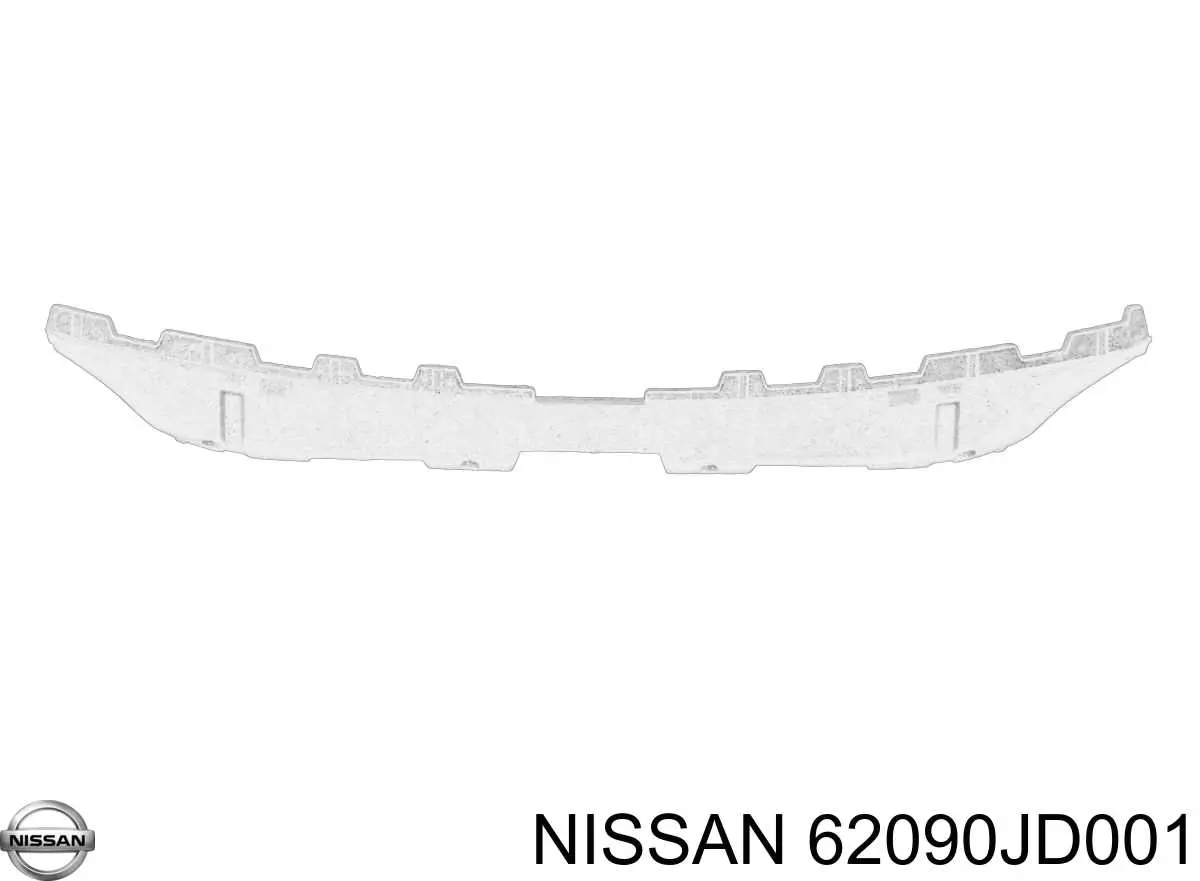 62090JD001 Nissan абсорбер (наполнитель бампера переднего)