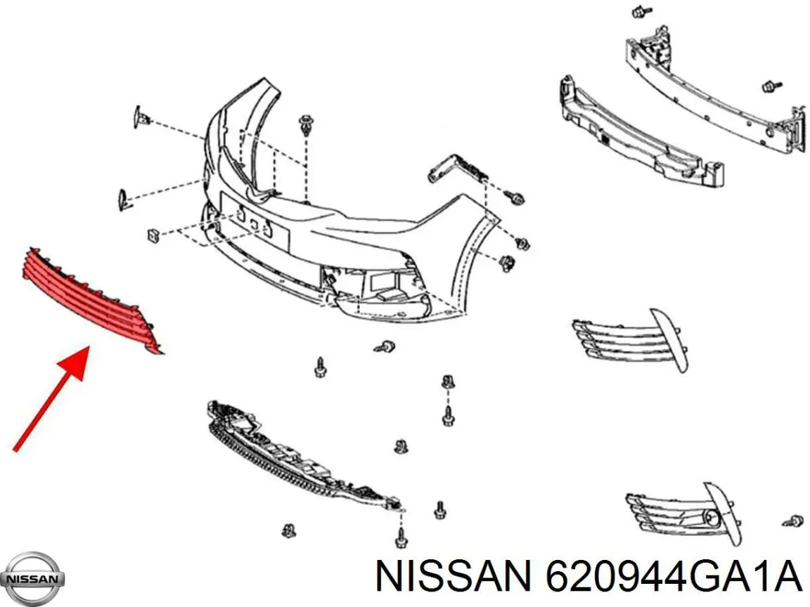  620944GA1A Nissan