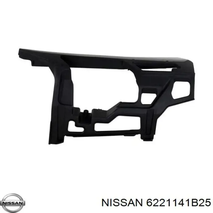Кронштейн бампера переднего левый 6221141B25 Nissan/Infiniti