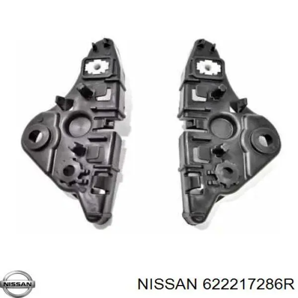 Кронштейн бампера переднего 622217286R Nissan