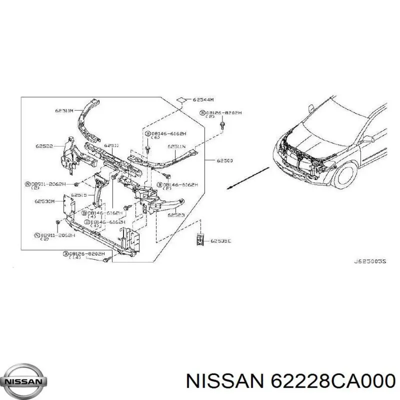 62228CA000 Nissan/Infiniti 