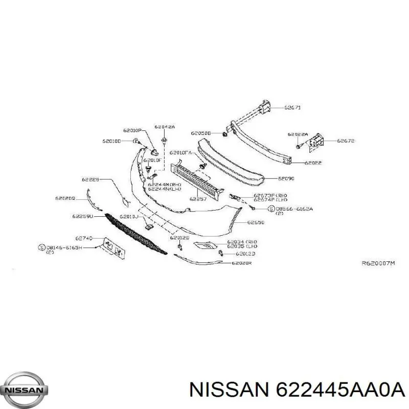 622445AA0A Nissan/Infiniti 