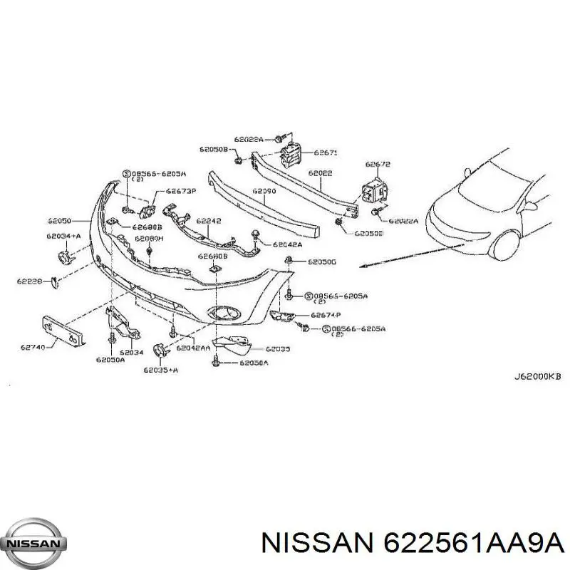  622561AA1A Nissan