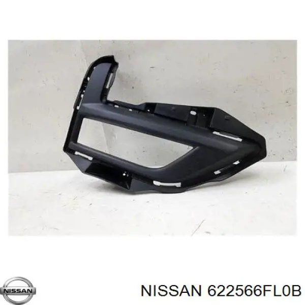 Купить 622566FL0B Nissan/Infiniti Решетка бампера переднего правая