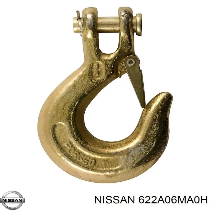 622A06MA0H Nissan/Infiniti Передняя заглушка бампера буксировочного крюка