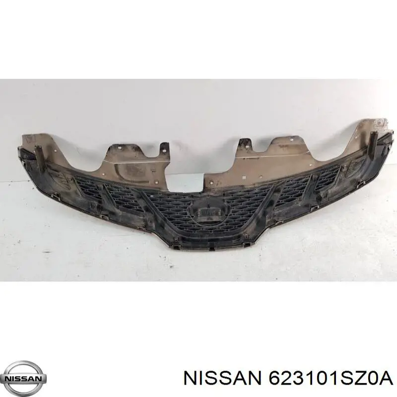 623101SZ0A Nissan grelha do radiador