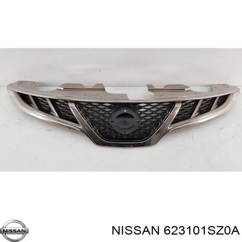 Решетка радиатора 623101SZ0B Nissan/Infiniti