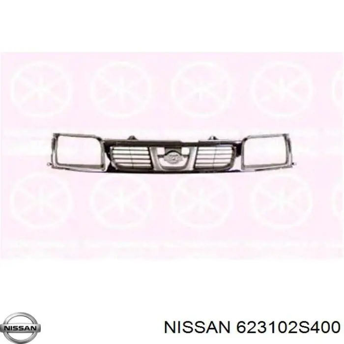 Решетка радиатора NISSAN 623102S400