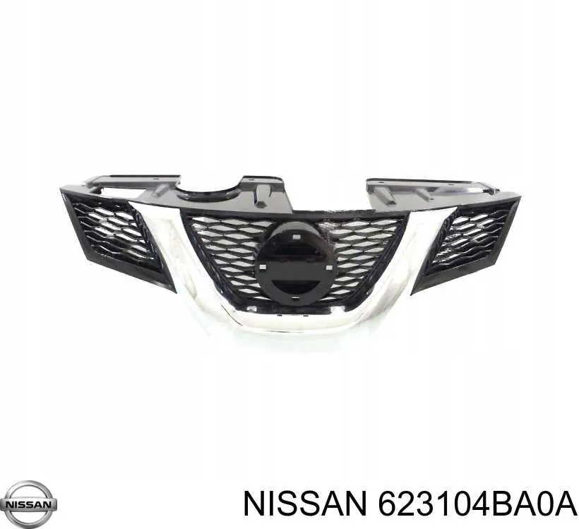 623104BA0A Nissan решетка радиатора
